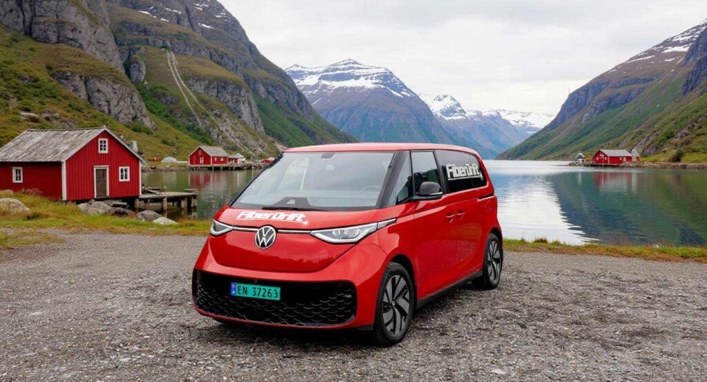 Fiberdrift bilen i Nord Norge