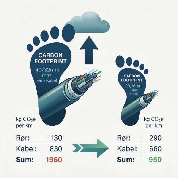 Fiberdrift tar miljøansvar